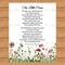 The Little Cares Poetry Watercolor Field Clover By E B Browning 8x10 Poetry Instant Wall Art Digital Download Printable DIY Vintage Verses